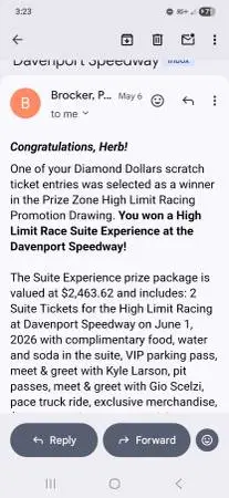 High limit race Davenport Speedway