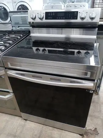 ★Samsung stainless steel glass-top stove