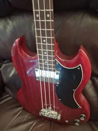 Bass Guitar 2001 vintage hand-crafted Epiphone Gibson SG bass