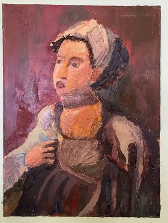 Woman Painting