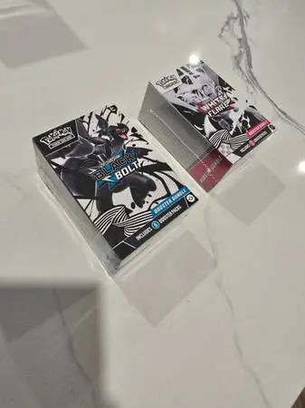 Pokemon Black Bolt & White Flare Booster Bundle $110