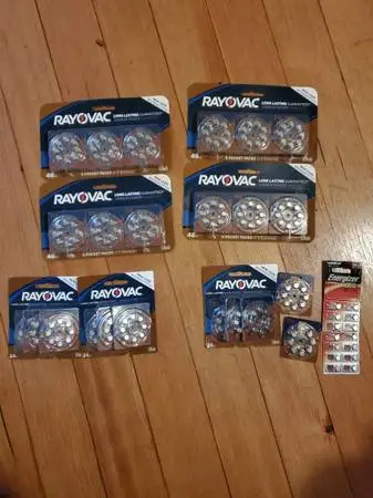 293 Rayovac type 312 Hearing Aid Batteries