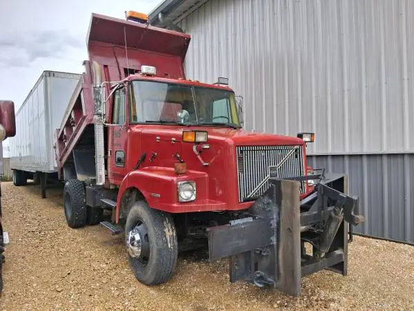 Volvo dump truck