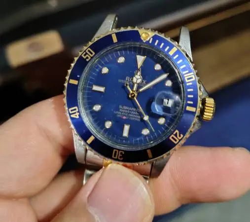 Rolex Submariner Blue Dial Replica.