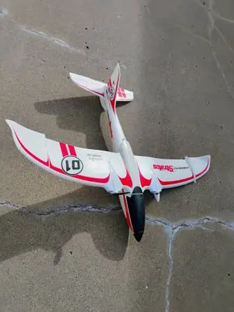 Firebird Stratos R/C Airplane. No remote.