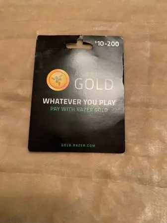 Razor Gold card