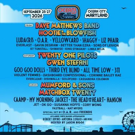 Oceans Calling 3-day GA - 2 tickets