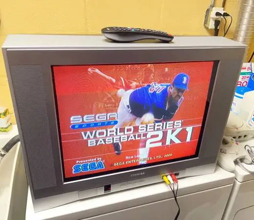 Toshiba 20” 20AF44 TV Stereo CRT Gaming Television Retro Tube Flat