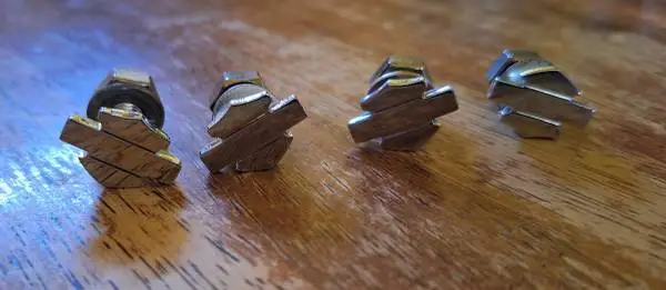 Harley-Davidson license plate bolts