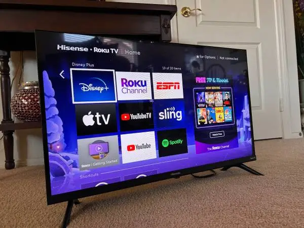 32 inch Hisense LED. LCD Smart TV & Remote.