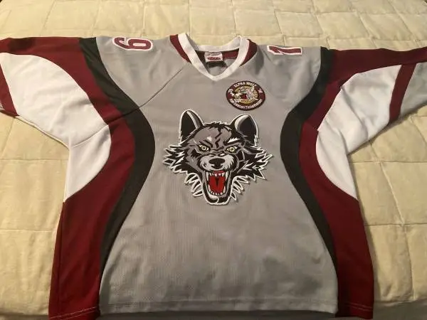 K1 CHICAGO WOLVES ALPHA WOLF 2009-10 FULL SEASON TICKETHOLDER JERSEY