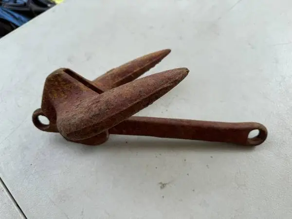Original Marine Navy Anchor - 15 lbs