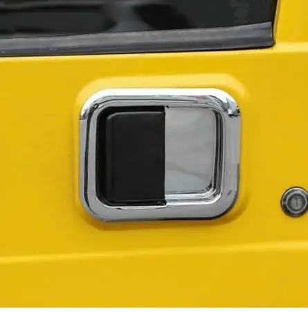 jeep wrangler tj chrome door handles and turn switch