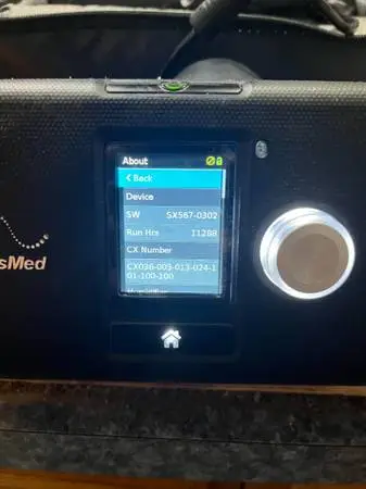 Resmed air sense 10 CPAP machine 11,000 hours in good working condition comes wi