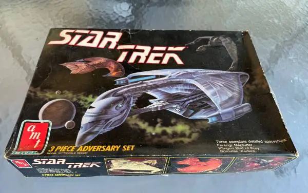 star trek amt #6858 adversary 3 piece set