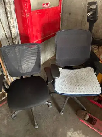 Two new office chairs. Very new ergonomic style. Amazing deal