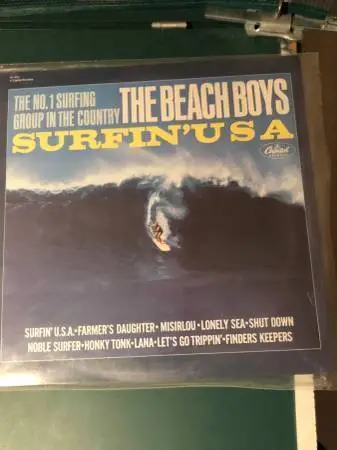 Vintage Beach Boys Vinyl LP Records
