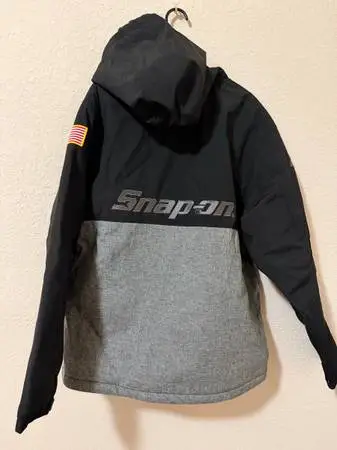 snap-on tools new hooded insulated jacket full zip XL 2XL 3XL snap on