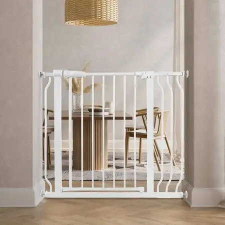 BalanceFrom Easy Walk-Thru Safety Gate for Doorways and Stairways