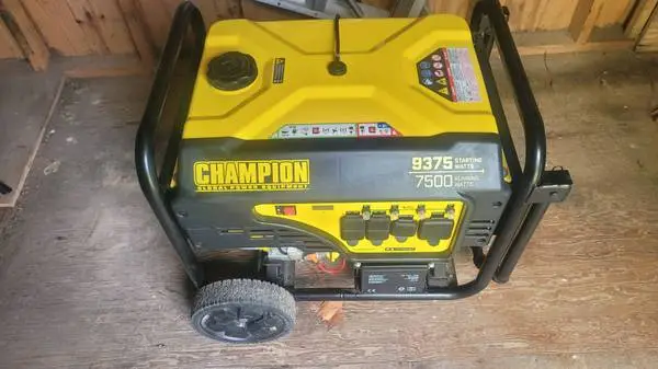 Champion Gasoline Generator - lower price