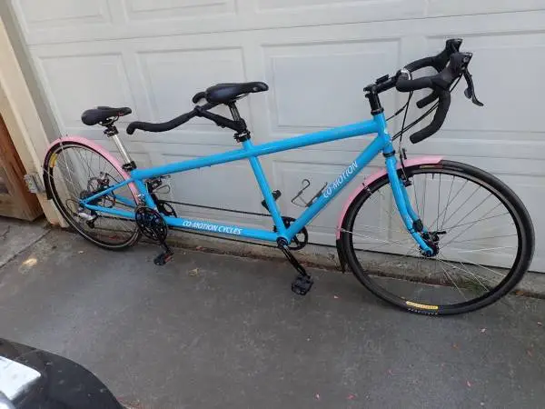 tandem-fast touring bike