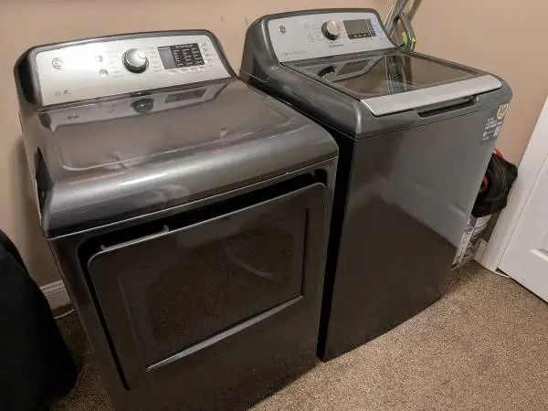 GE washer and dryer