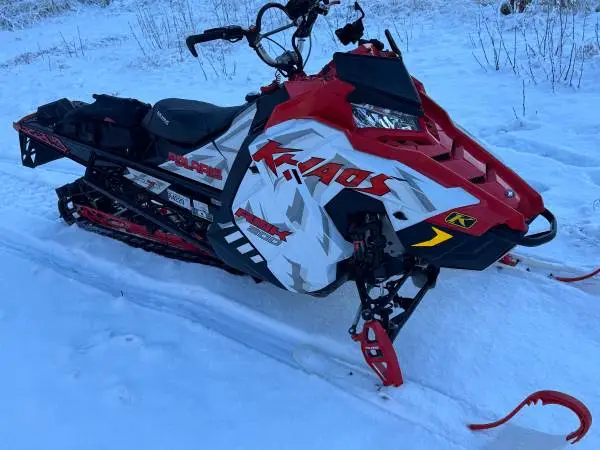 2020 Polaris khaos 800 155 silber turbo