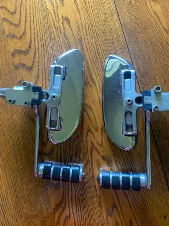 KURYAKYN Passenger Floorboards and pegs