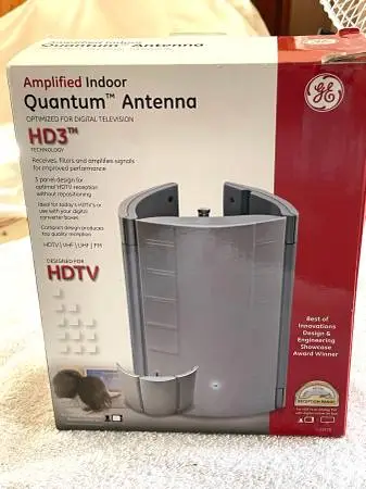 Indoor HDTV Antenna - GE Amplified Quantum Antenna
