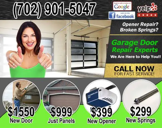 Garage Door Repair, New Garage Door, Broken Springs