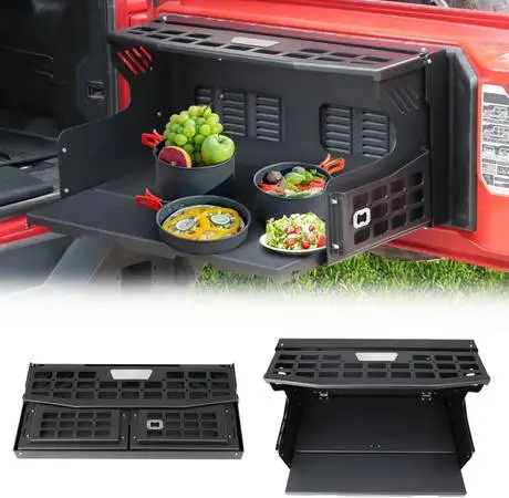 $325 Aluminum Jeep JK/JL Tailgate Table for 2007-2025