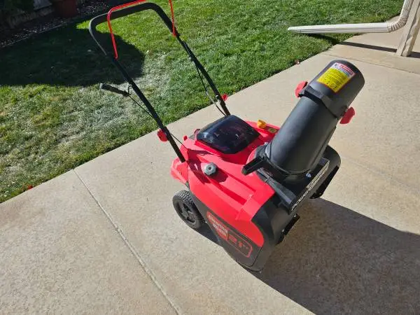 Power Smart 21 inch single stage snowblower