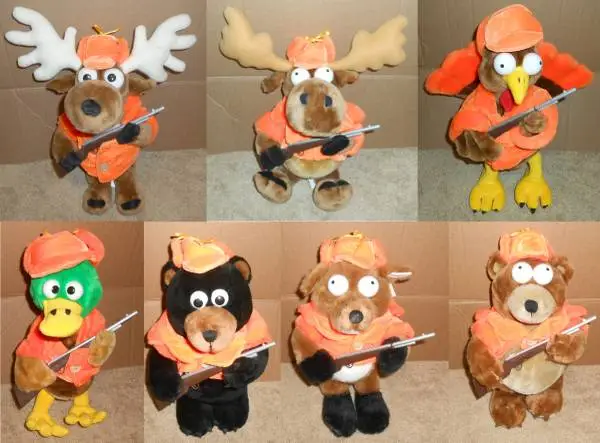 Rare Very COOL Hunter Stuffed Animals Perfect Gift For That Hunter