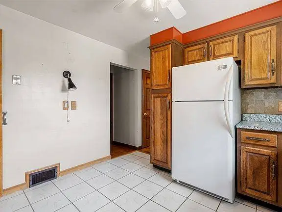 spacious yard A renovated bathroom offers Step outside