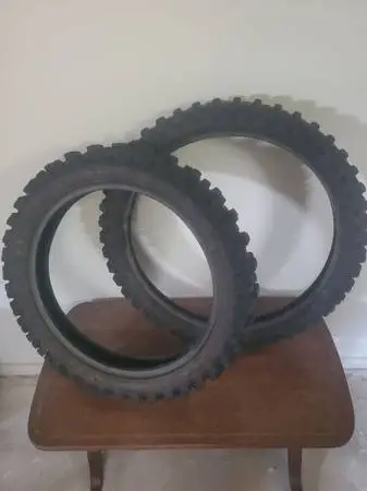 Front & Rear Dirt Bike Tires Dunlap