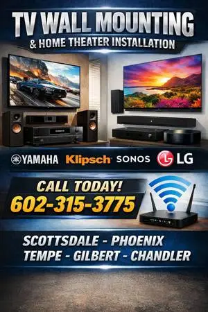 East Valley Fast & Religable TV Mounting Techs