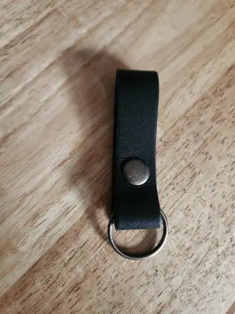 Belt loop key ring