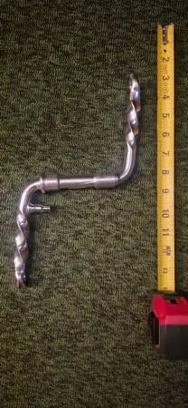 Lowrider Twisted Chrome Crank (New)