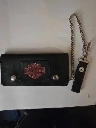 HARLEY DAVIDSON WALLET-CHAIN DRIVEN!!