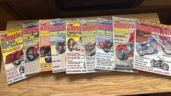 Free 24 Issues of American Iron Magazines
