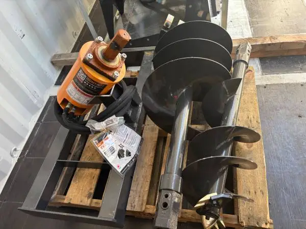 Skid Steer Auger w/12” and 18” Bits