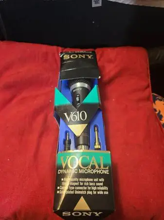 VOCAL MIKE BY SONY-EQUIVALENT TO SM58!