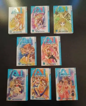 AI Love You Manga Complete Set Volumes 1-8 English