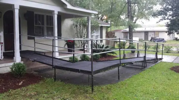 Rent a Wheelchair ramp for short term usage/Buy for longer
