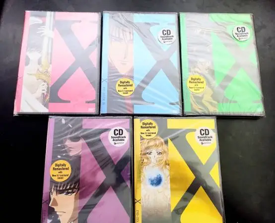 X Re-Mix Anime Complete 5 Disc Set NEW FACTORY SEALED