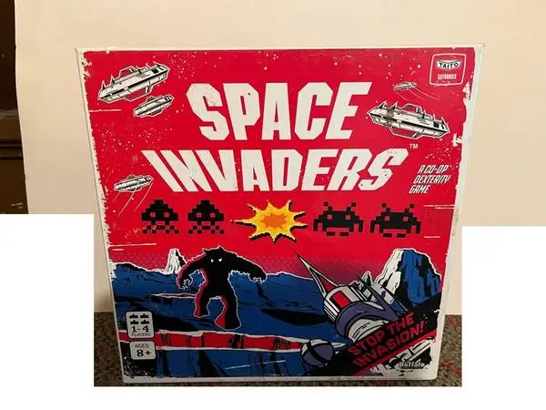 Space Invaders A Co-Op Dexterity Board Game *new