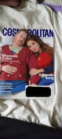 Cosmopolitan Magazine Spring 2025 Macaulay Culkin & Brenda Song The Lo