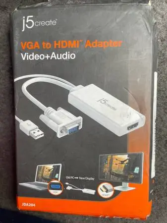 VGA to HDMI Adapter