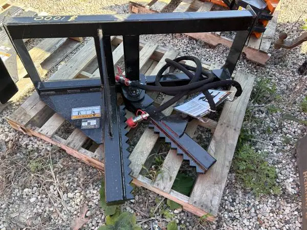 Skid steer tree puller