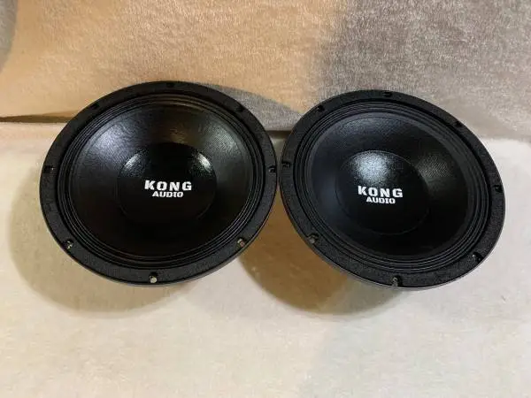 New Pair Kong Neodymium Mid Midrange Speakers $260 Per Pair